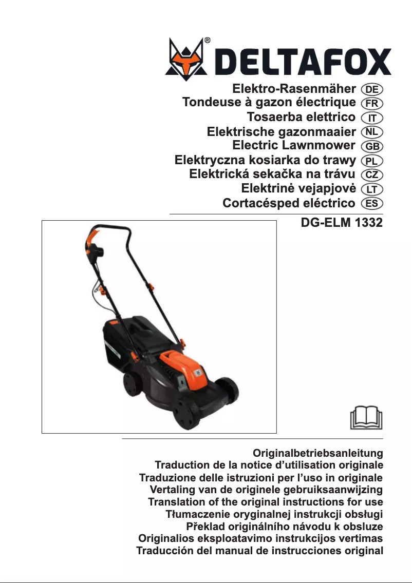 Image de la première page du manuel de l'appareil DG-ELM 1332