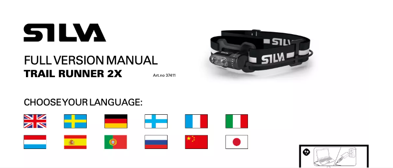 Page 1 de la notice Manuel utilisateur Silva Schneider Trail Runner 2X