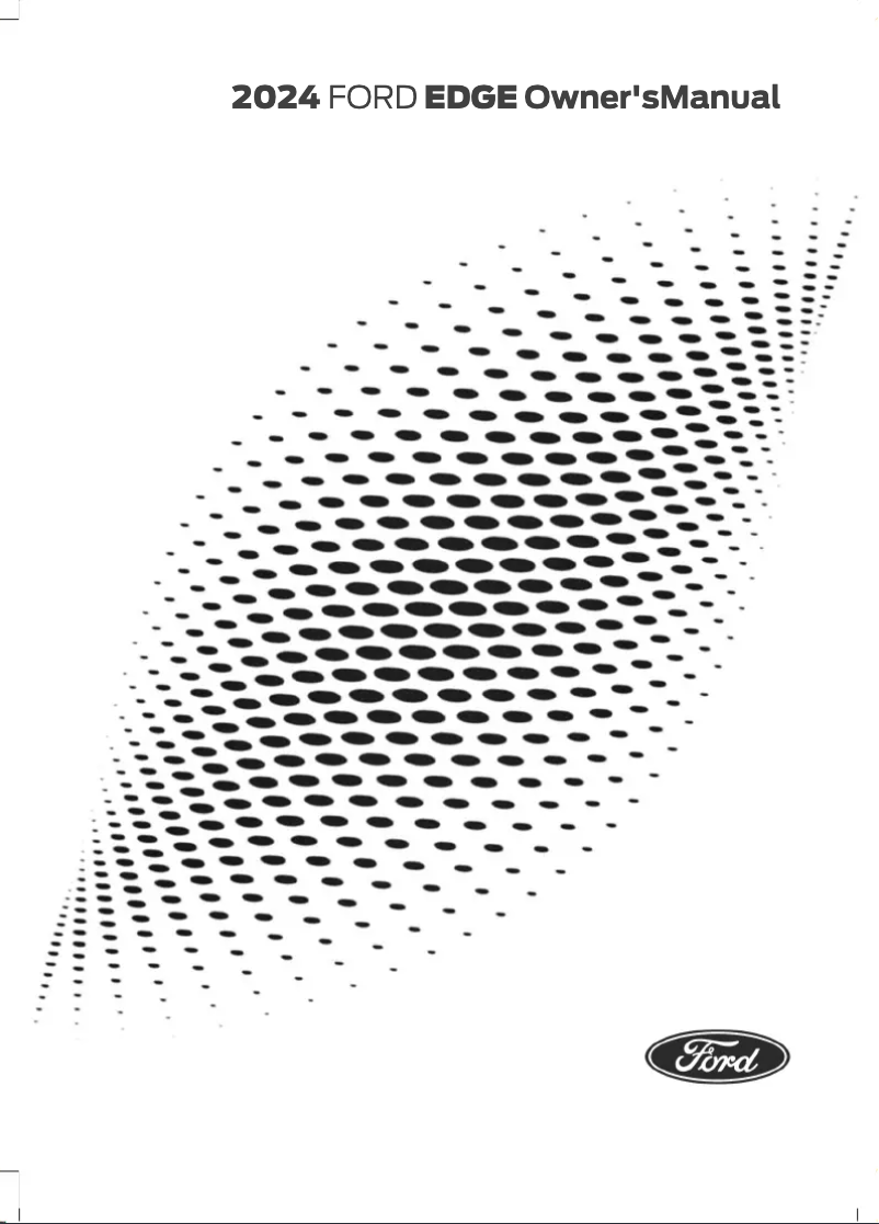 Image de la première page du manuel de l'appareil Edge (2024)