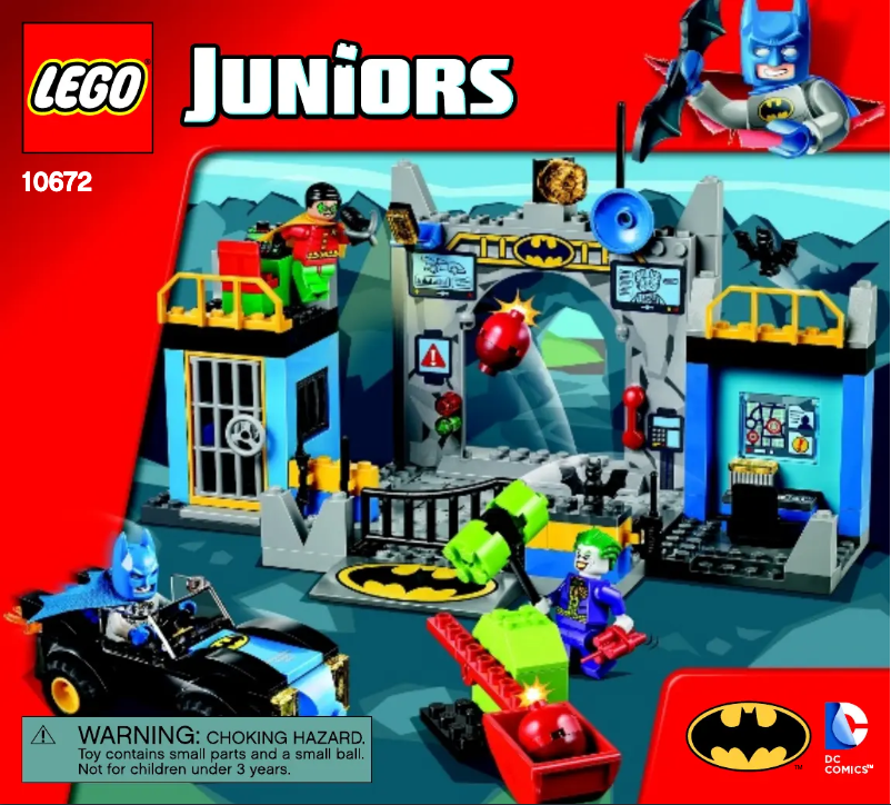 Page 1 de la notice Manuel utilisateur Lego Marvel Super Heroes 10672
