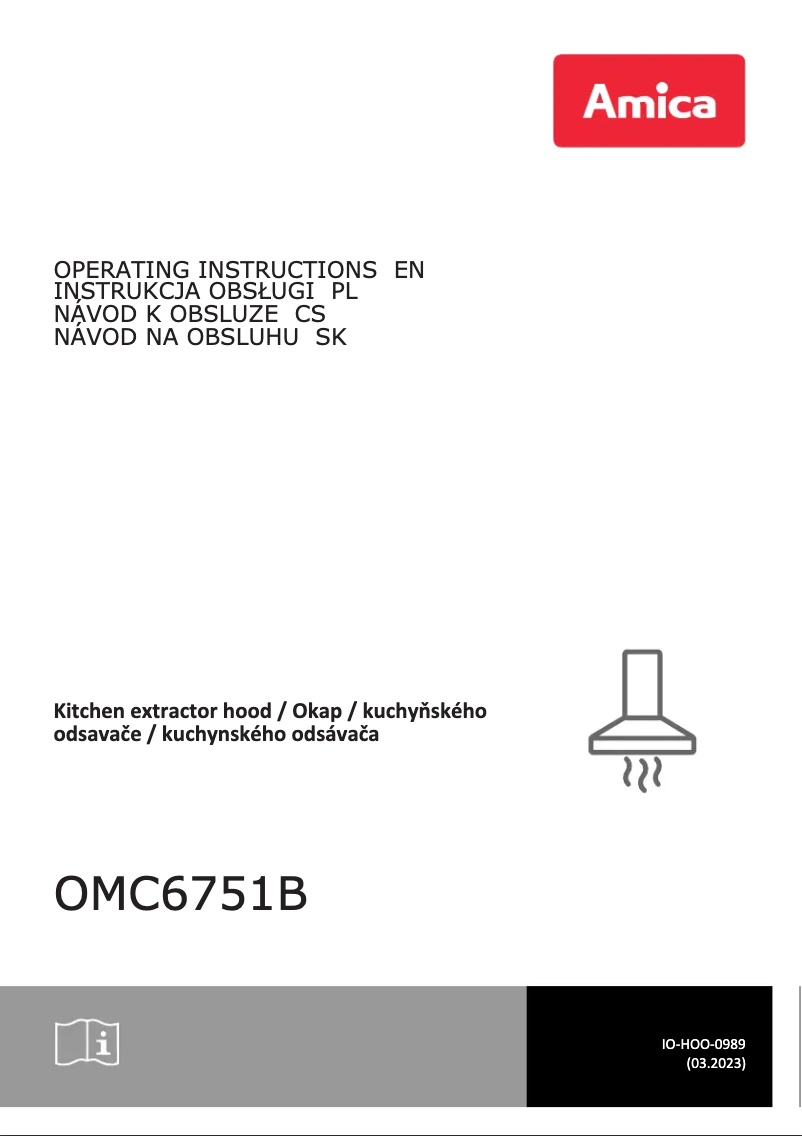 Page 1 de la notice Manuel utilisateur Amica OMC6751B