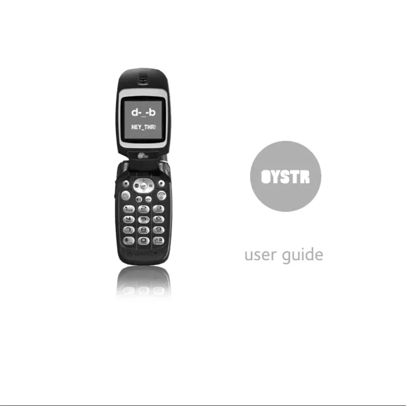 Page n°1 - Manuel utilisateur Kyocera Oystr KX9D