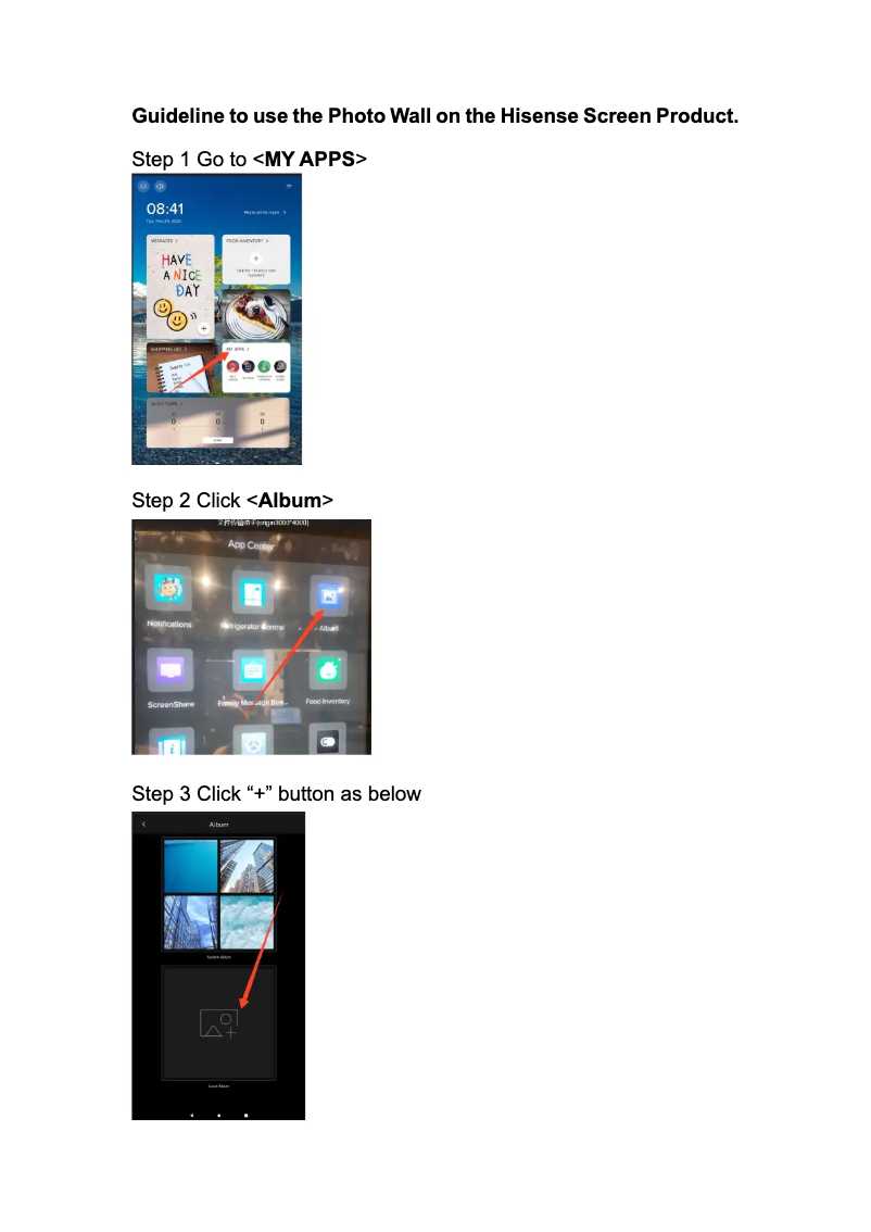 Page 1 de la notice Manuel utilisateur Hisense RQ760N4AIF