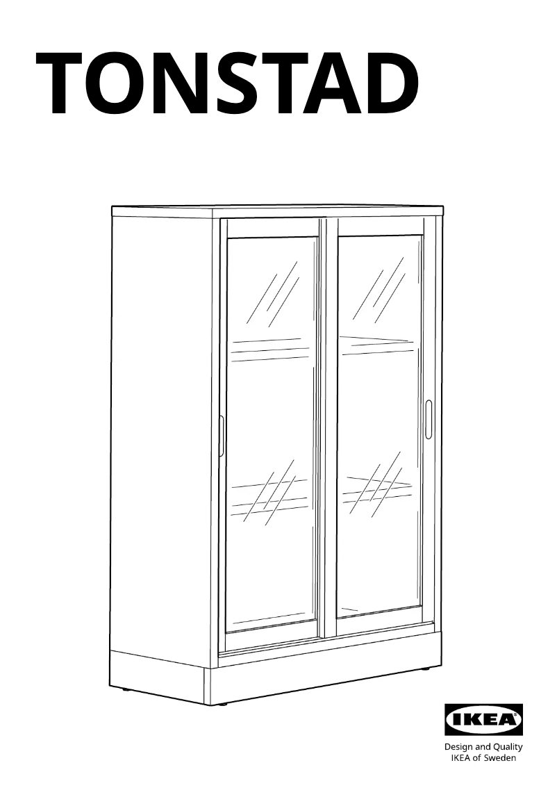 Image de la première page du manuel de l'appareil TONSTAD 504.892.86