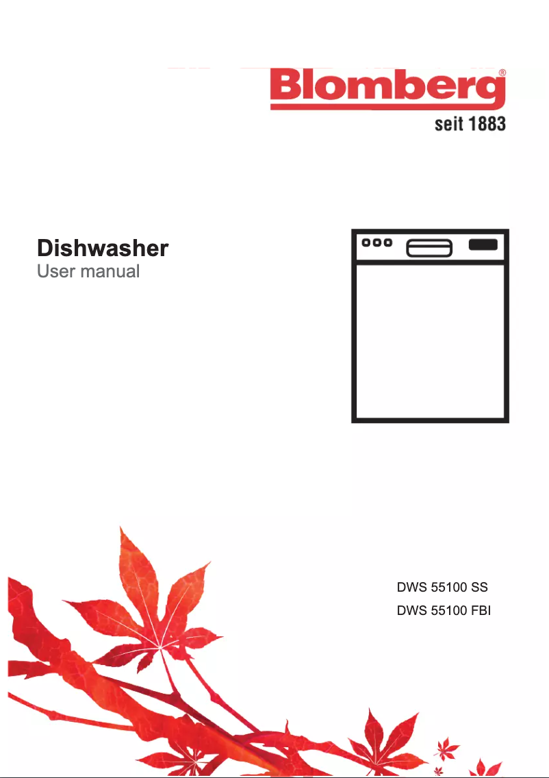 Page n°1 - Manuel utilisateur Blomberg DWS 55100 FBI