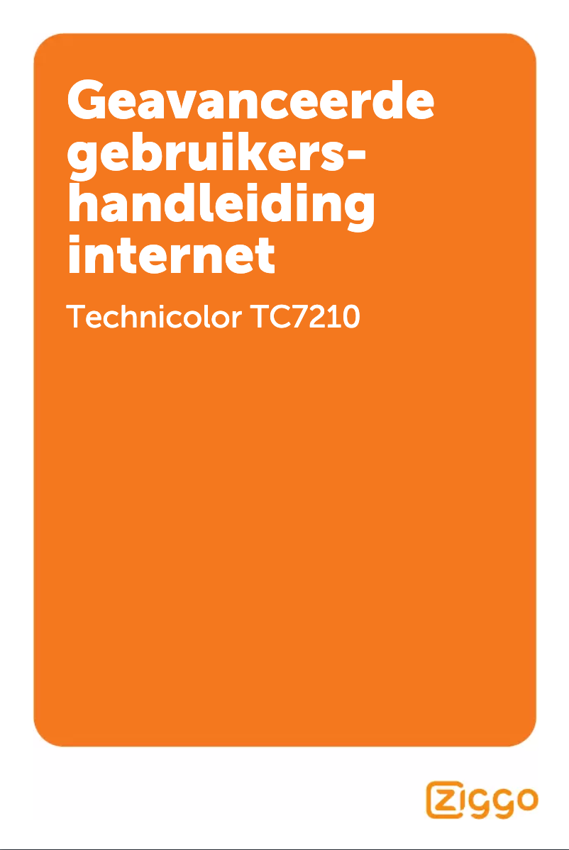 Page 1 de la notice Manuel utilisateur Technicolor TC7210