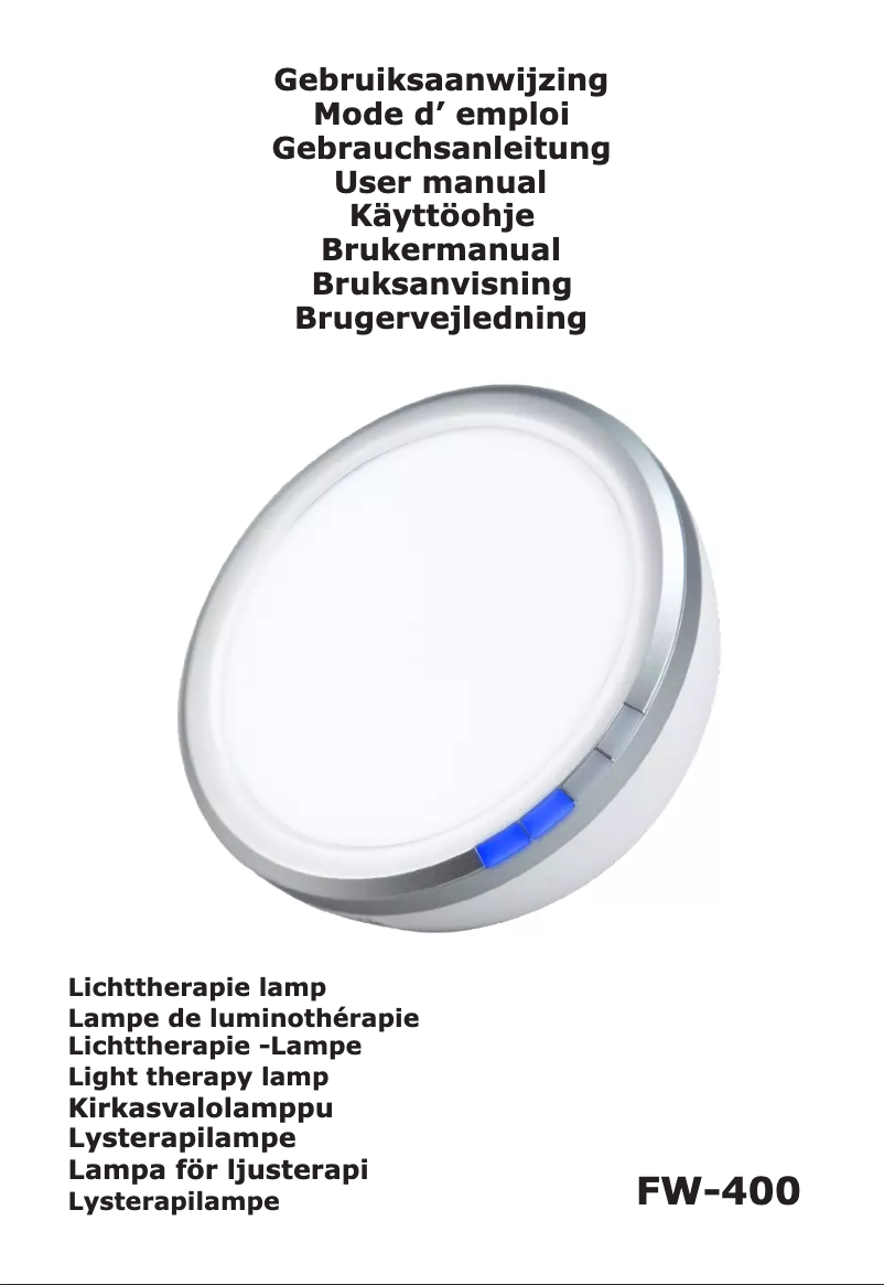 Página 1 del manual Manual de usuario Fysic FW-400