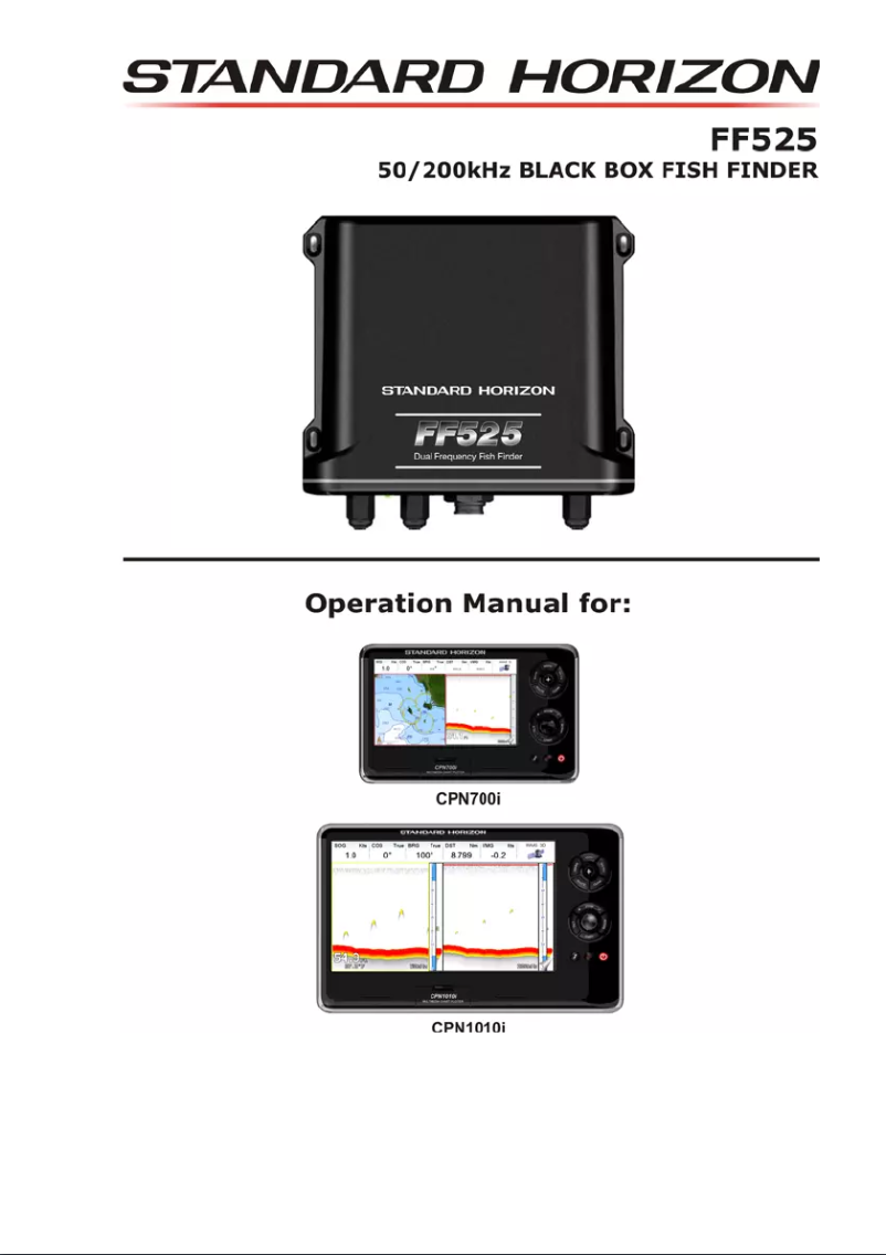 Image de la première page du manuel de l'appareil FF-525