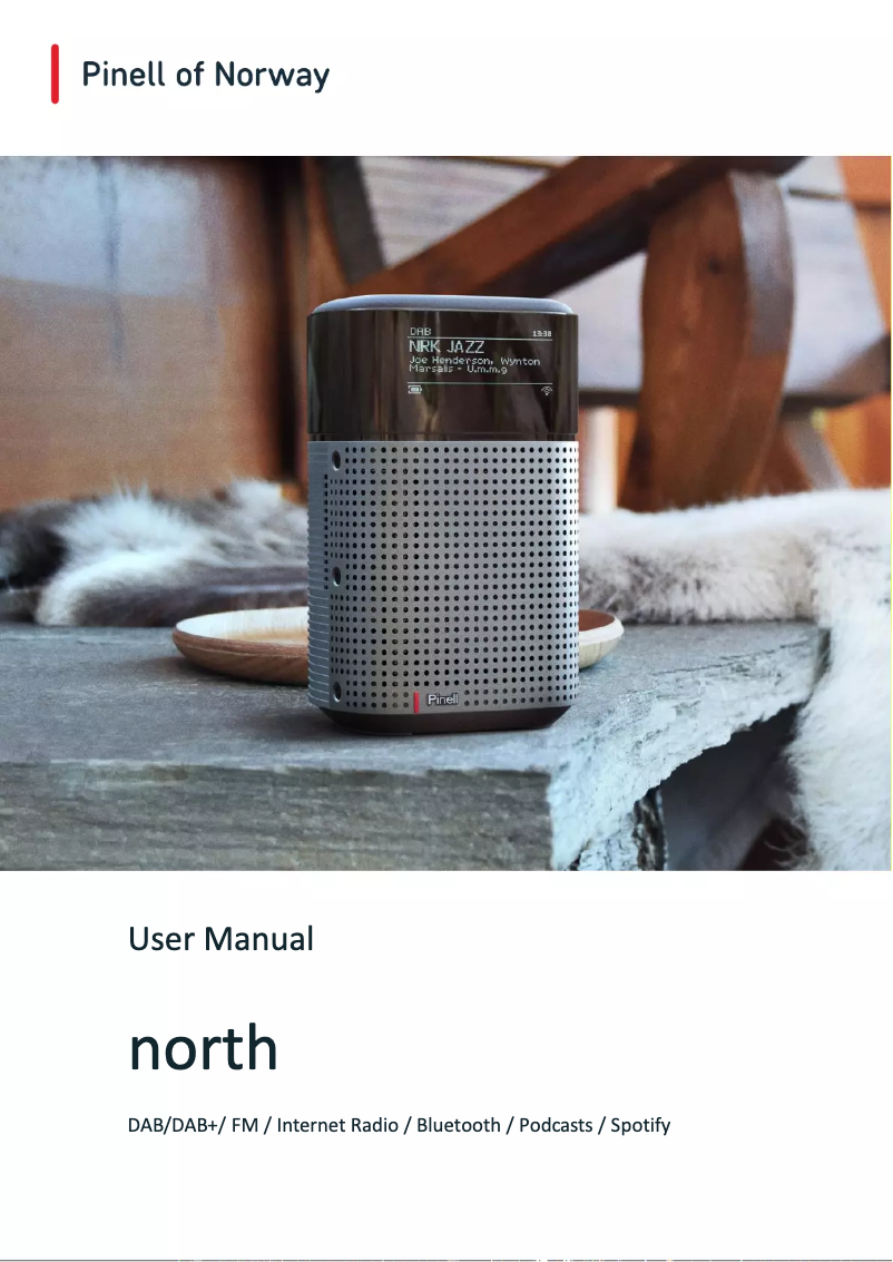 Image de la première page du manuel de l'appareil North