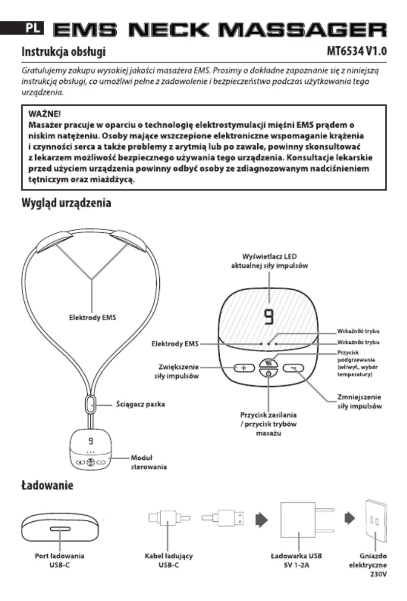 Page n°1 - Manuel utilisateur Media-Tech MT6534