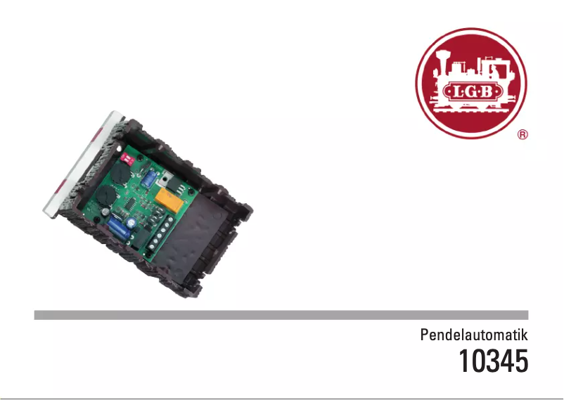 Image de la première page du manuel de l'appareil 10345