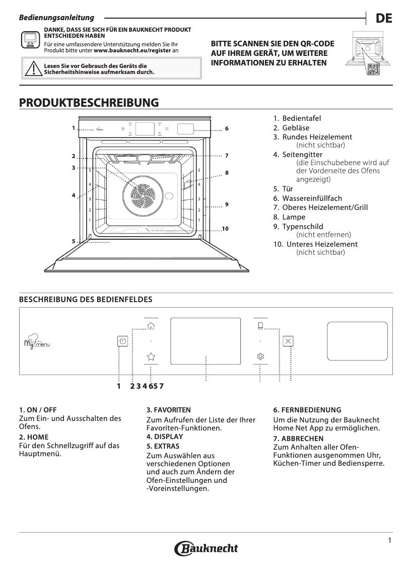 Image de la première page du manuel de l'appareil BIK9 PPH8TS2 PT CH