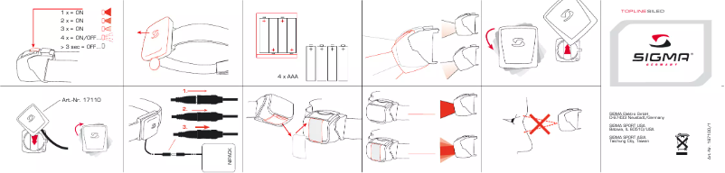 Page 1 de la notice Manuel utilisateur Sigma Siled
