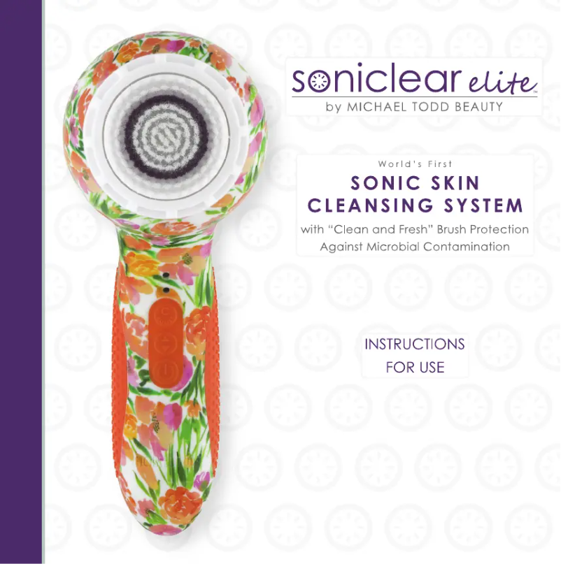 Image de la première page du manuel de l'appareil Soniclear Elite