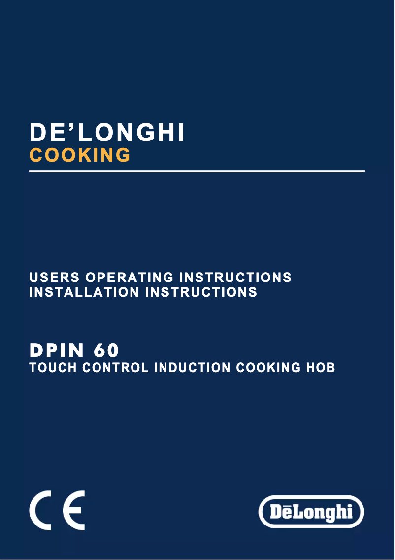 Image de la première page du manuel de l'appareil DPIN 60