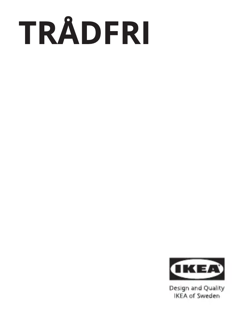Page 1 de la notice Manuel utilisateur Ikea TRÅDFRI 304.100.67