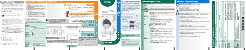 Page 1 de la notice Manuel utilisateur Bosch WTY87701FG