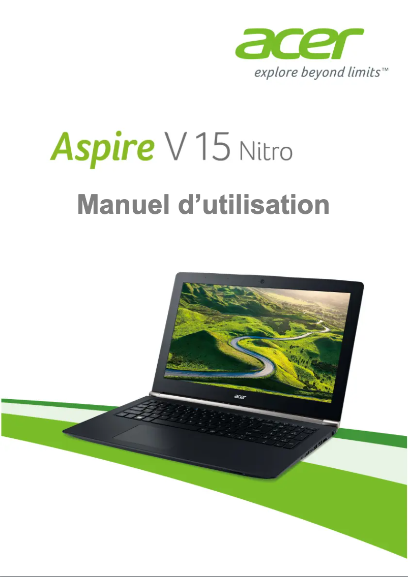 Page n°1 - Manuel utilisateur Acer Aspire V15 Nitro