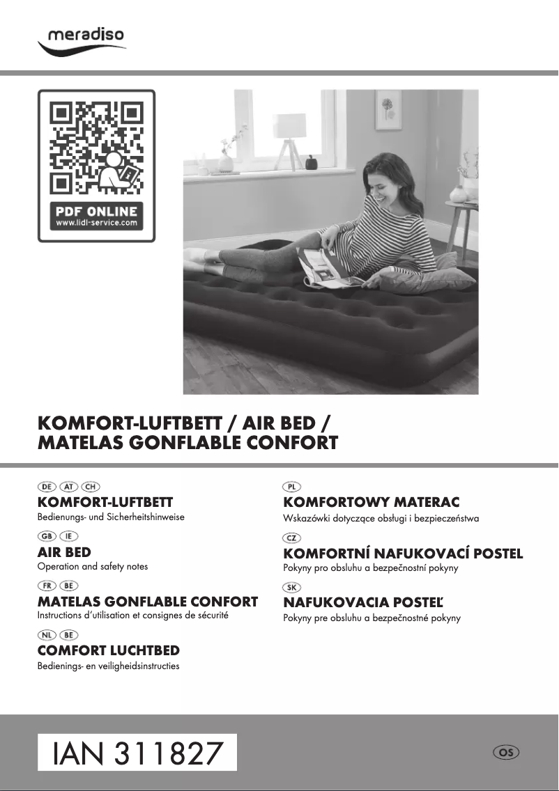 Image de la première page du manuel de l'appareil IAN 311827