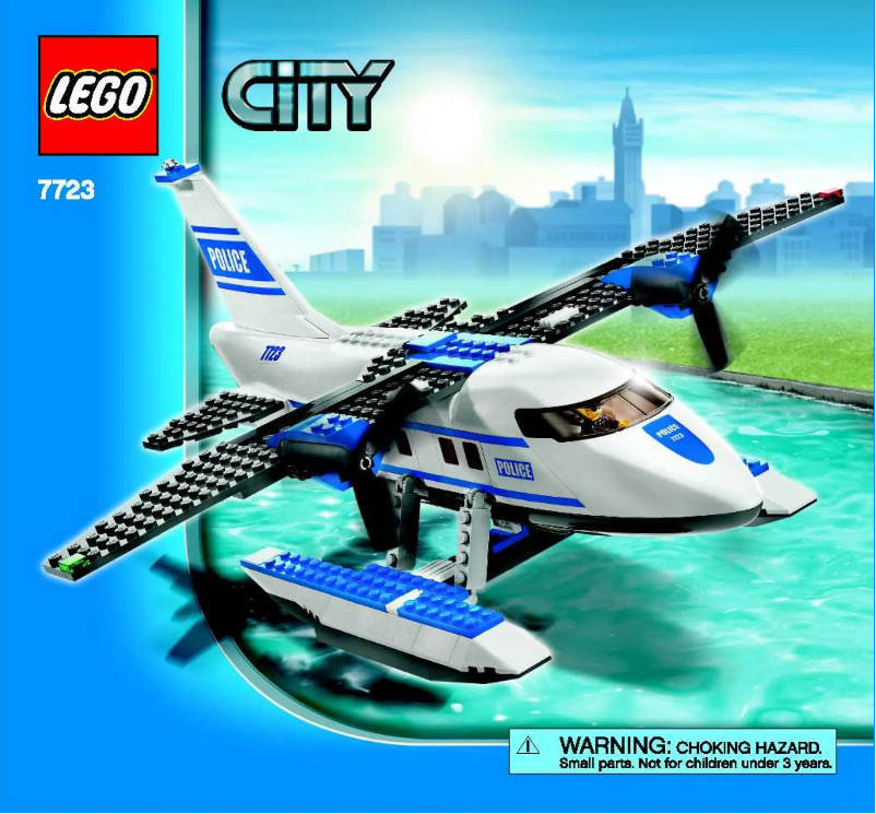 Page 1 de la notice Manuel utilisateur Lego City 7723