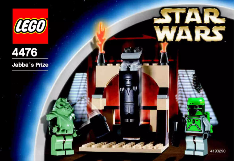 Page 1 de la notice Manuel utilisateur Lego Star Wars 4476