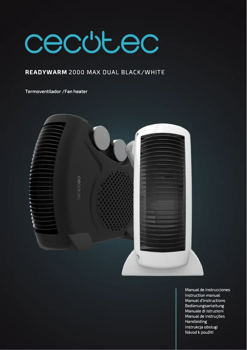 Page n°1 - Manuel utilisateur Cecotec ReadyWarm 2000 Max Dual