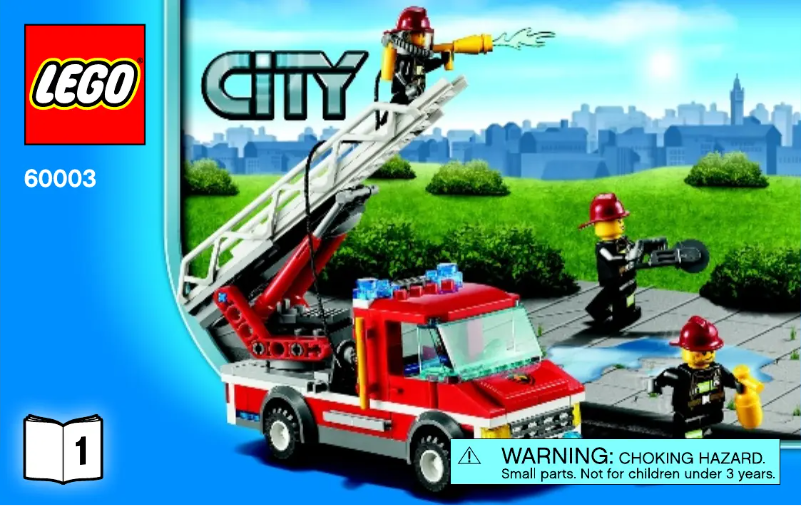 Page 1 de la notice Manuel utilisateur Lego City 60003