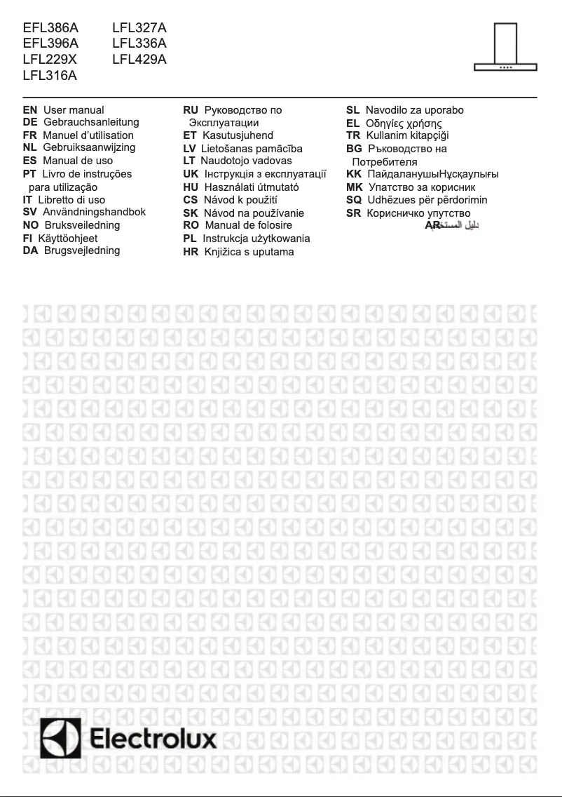 Page n°1 - Manuel utilisateur Electrolux LFL429A