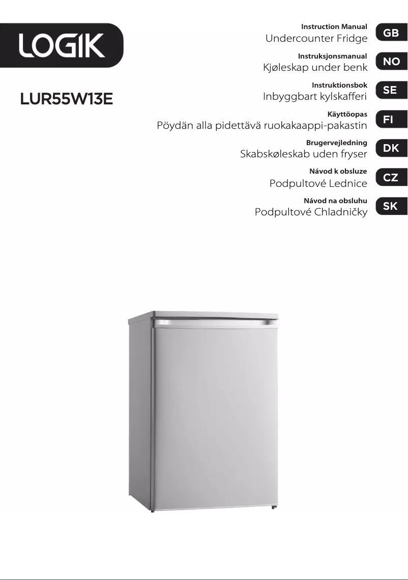 Page 1 de la notice Manuel utilisateur Logik LUR55W13E