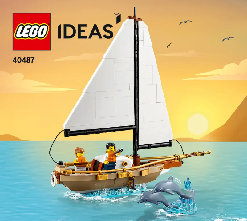 Page 1 de la notice Manuel utilisateur Lego Ideas 40487