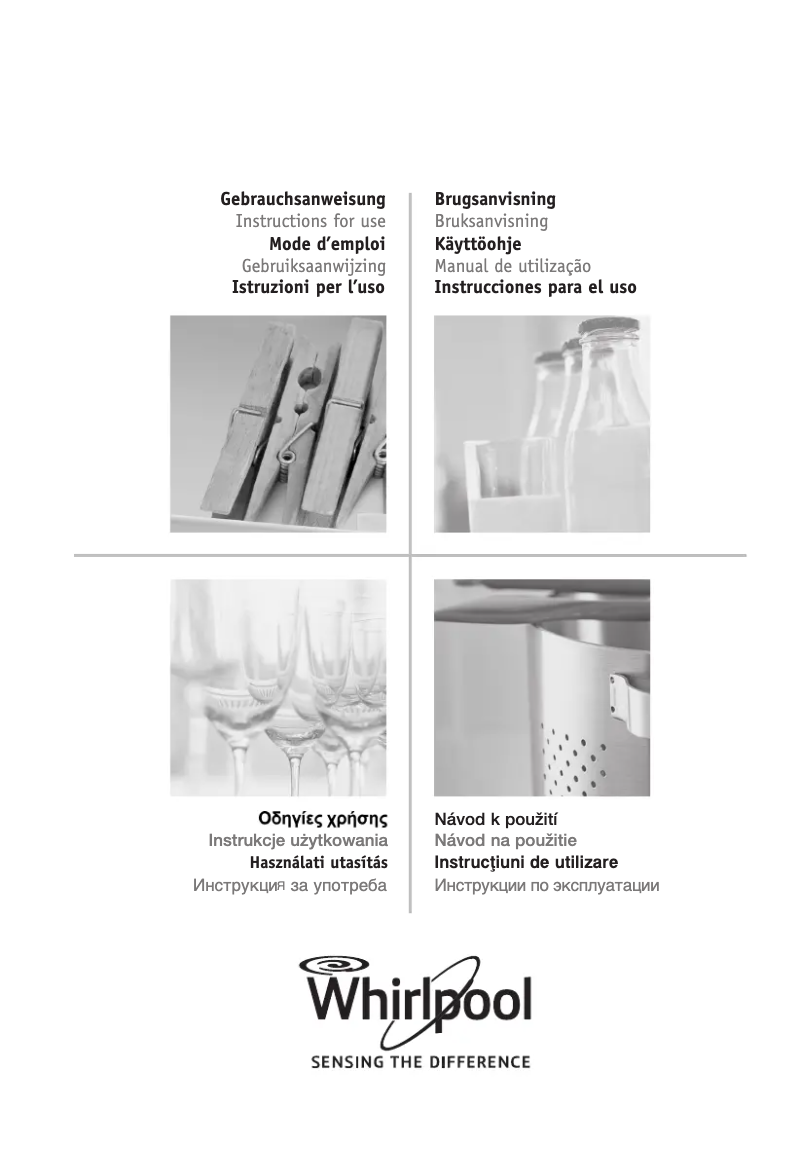 Page 1 de la notice Manuel utilisateur Whirlpool MWO 617/01 WH