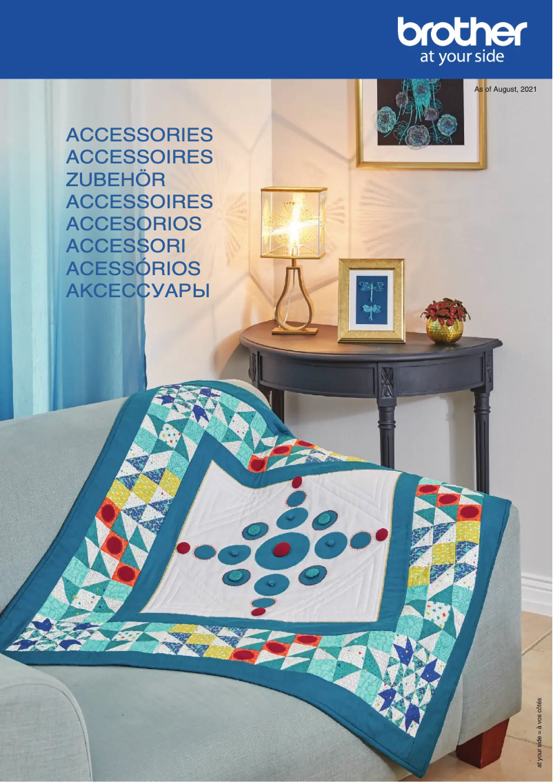 Page 1 de la notice Catalogue Brother CX70PE