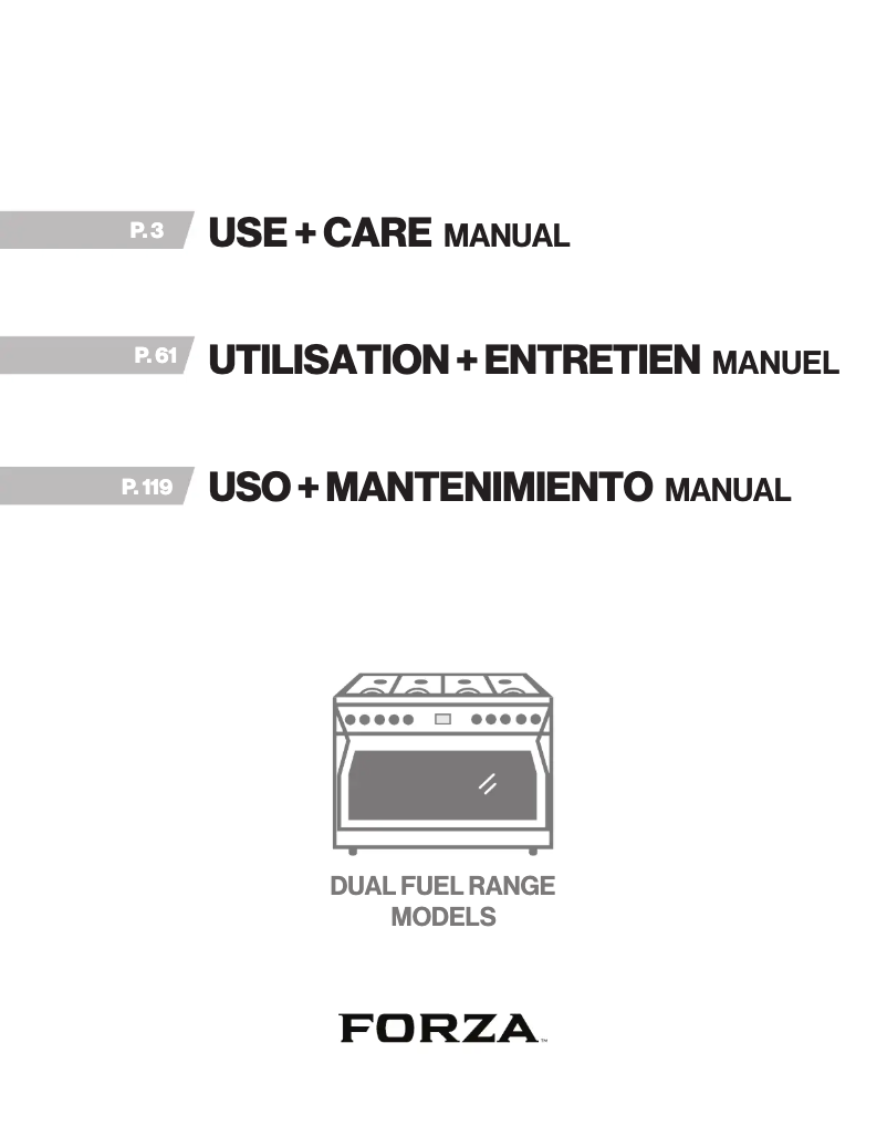 Image de la première page du manuel de l'appareil FR488DF