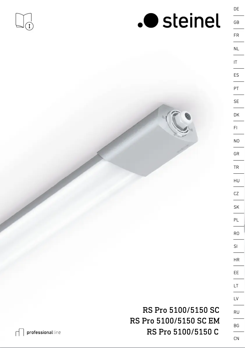 Imagen de la primera página del manual del dispositivo RS PRO 5100 SC