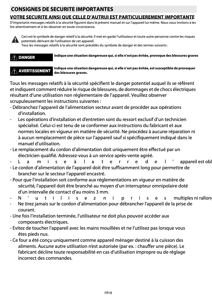 Página 1 del manual Manual de usuario Whirlpool AKZ 562 IX