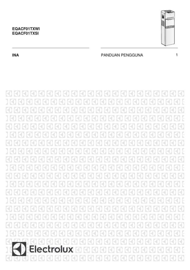 Image de la première page du manuel de l'appareil EQACF01TXSI