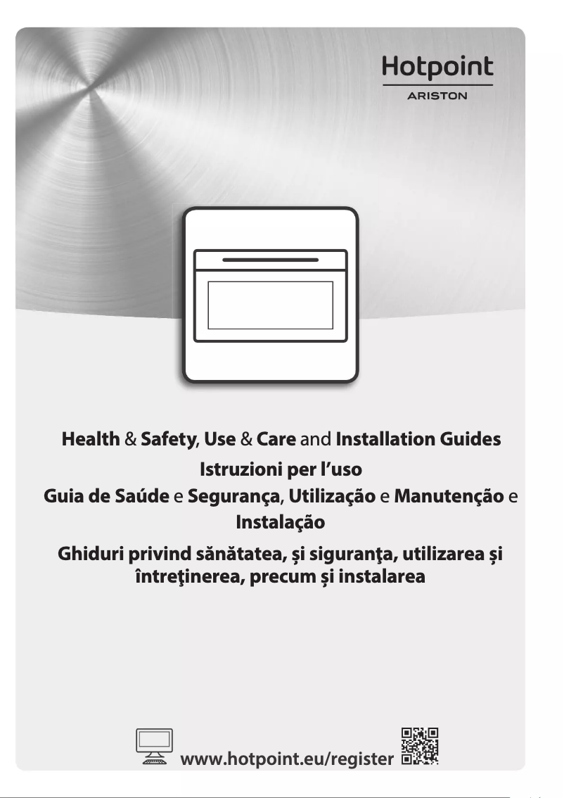 Page 1 de la notice Instructions / montage Hotpoint MS3 734 IX HA