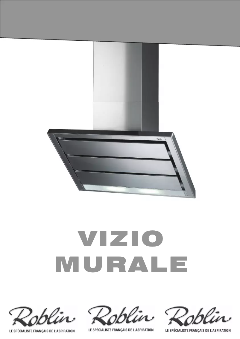 Page n°1 - Manuel utilisateur Roblin Vizio 750