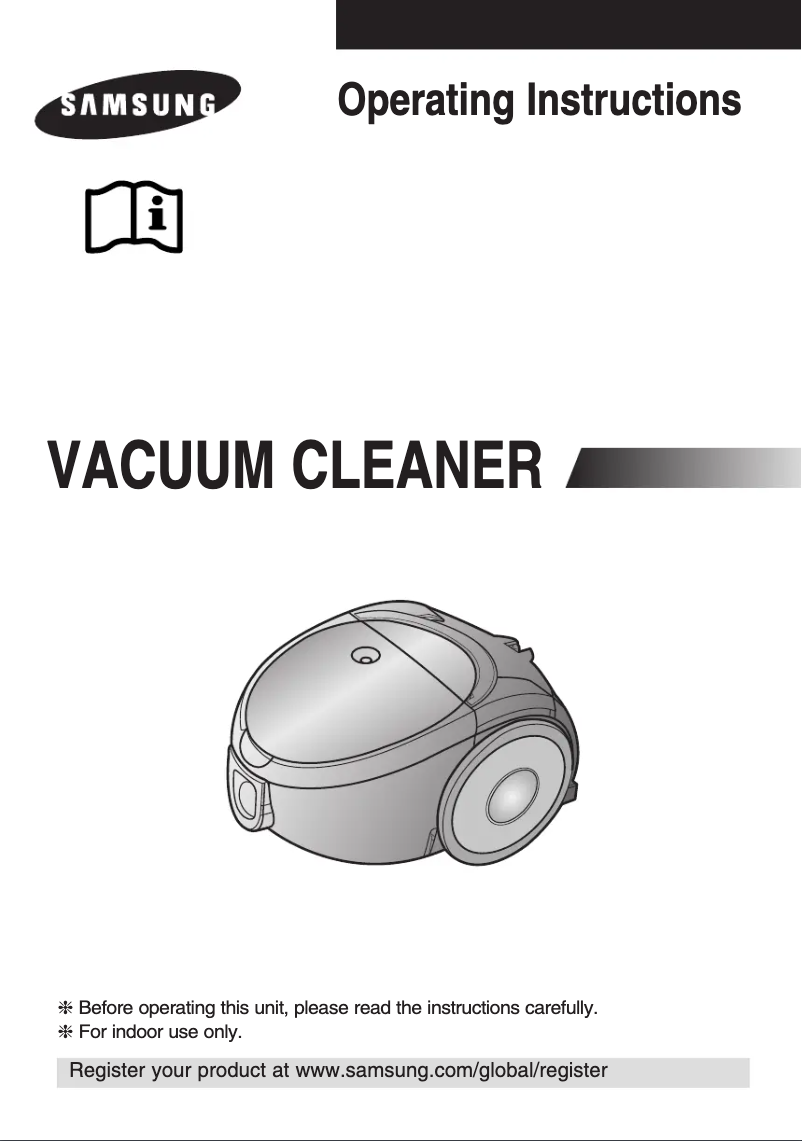 Page 1 de la notice Manuel utilisateur Samsung SC5130