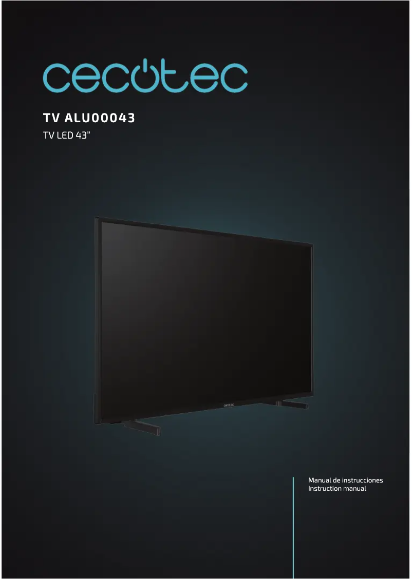 Imagen de la primera página del manual del dispositivo ALU00043