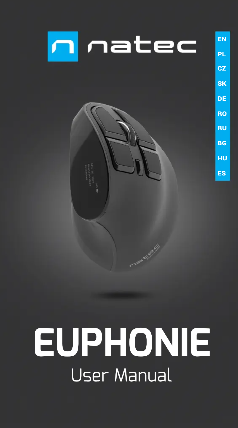 Page 1 de la notice Manuel utilisateur Natec Euphonie