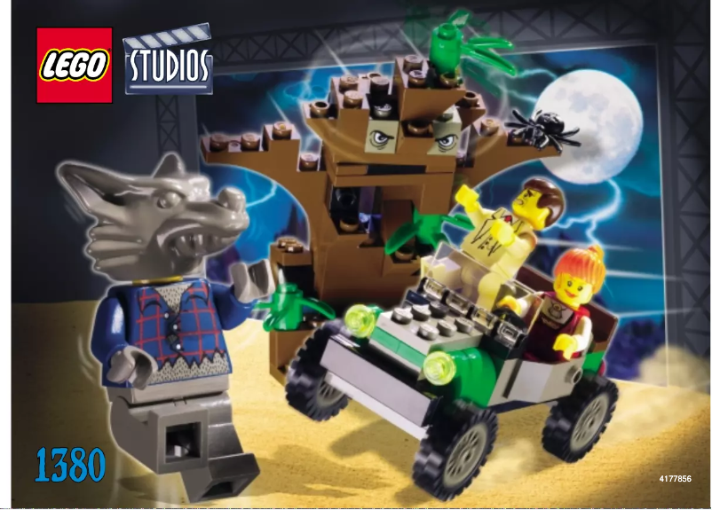 Page n°1 - Manuel utilisateur Lego Werewolf Ambush 1380