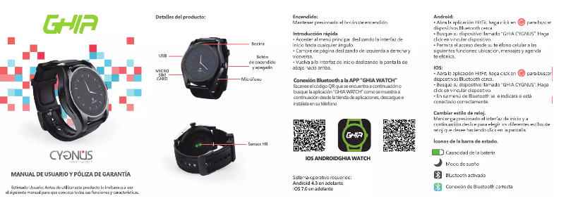 Image de la première page du manuel de l'appareil GAC-145