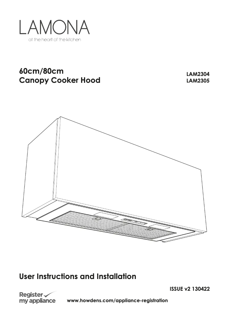 Page 1 de la notice Manuel utilisateur Lamona LAM2304