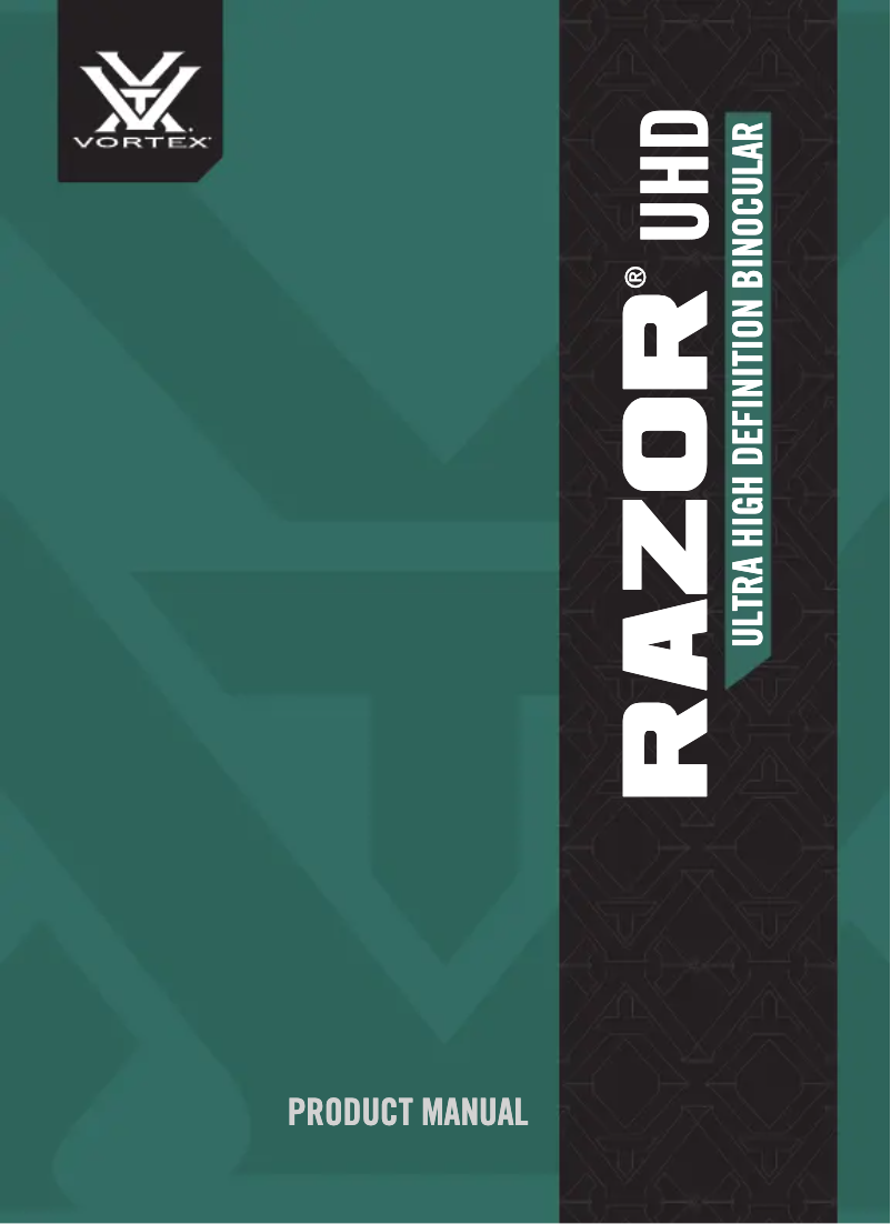 Image de la première page du manuel de l'appareil Razor UHD 18 x 56