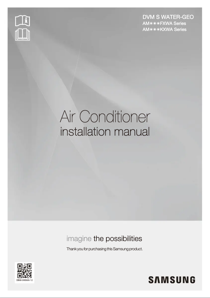 Image de la première page du manuel de l'appareil AM080FXWANR