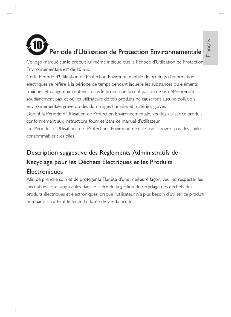 Image de la première page du manuel de l'appareil 55PUT5801