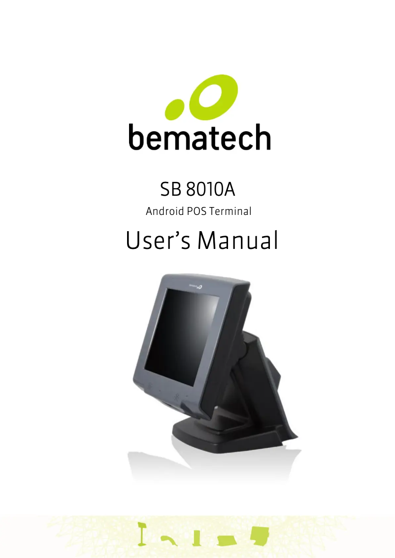 Page n°1 - Manuel utilisateur Bematech SB8010A