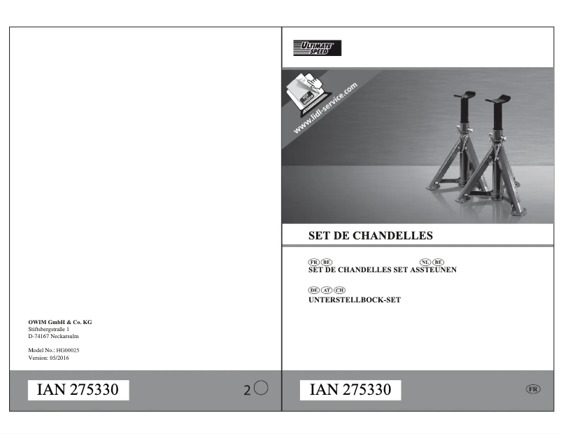 Página 1 del manual Manual de usuario Ultimate Speed IAN 275330