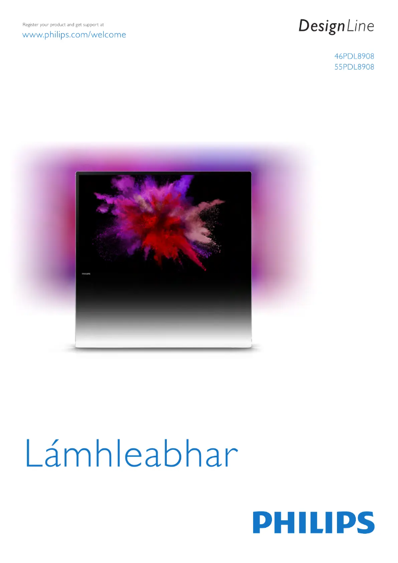 Imagen de la primera página del manual del dispositivo DesignLine 46PDL8908S